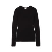 Sort Bomuld Alma Kvinders Sweater