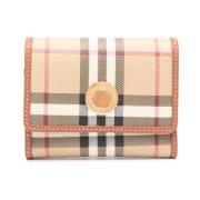 Vintage Check Trifold Pung