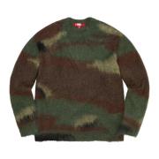 Begrænset udgave Børstet Camo Sweater