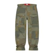 Begrænset udgave Patchwork Cargo Pant Olive