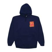 Begrænset udgave Sticker Hoodie Navy