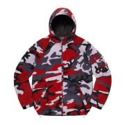 Begrænset udgave Corduroy Hooded Jacket Red Camo