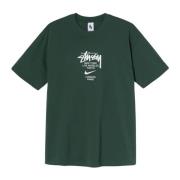 Begrænset udgave Stussy International T-shirt Grøn