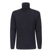 Lambswool Roll Neck Strik Sweater