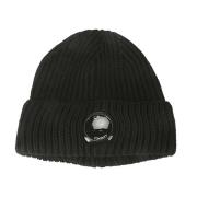 Merino Wool Lens Beanie Hat