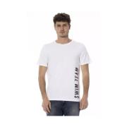 Hvidt Frontprint T-shirt