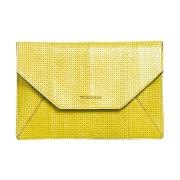 Læder Dame Clutch Taske