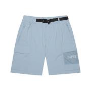 Mørkegrå Stretch Cordura Logo Shorts