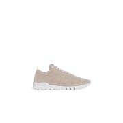 Beige Strikket Cashmere Sneakers