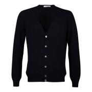 Blå Uld Cashmere Sweater