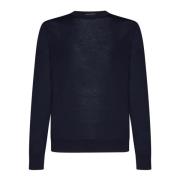 Stilfulde Sweaters i Hvid/Blå