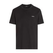 Sort Logo Print T-shirts og Polos