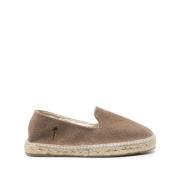 Broderet Logo Slip-On Flade Sko