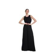 Dame Georgette Plisseret Jumpsuit