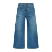 Bredbenet jeans