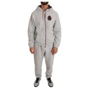 Luksus Grå Sweatsuit Ensemble