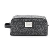 Jacquard Vanity Case med Metalplade