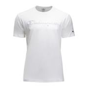 Herre T-shirt, 100% bomuld, hvid