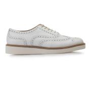 Hvide Brogue Damesko