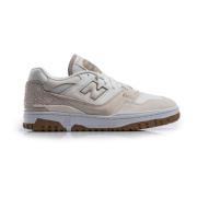 Beige Læder Sneakers Kvinder BBW550TB