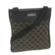 Pre-owned Canvas gucci-tasker