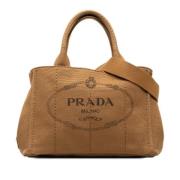 Pre-owned Canvas prada-tasker