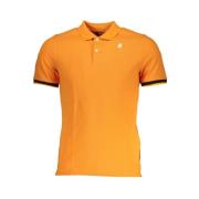 Orange Kontrast Polo