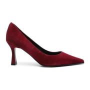 Bordeaux Suede Kate Pumps