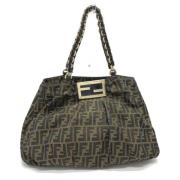 Pre-owned Canvas fendi-tasker