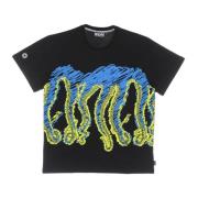 Sort Octopus Logo T-shirt