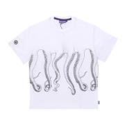 Octopus Logo T-shirt Hvid/sort