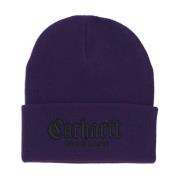 Ribbet Onyx Beanie Hat Tyrian/Sort