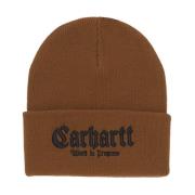 Onyx Beanie Hat i Hamilton Brown/Black