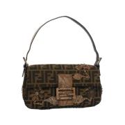 Pre-owned Canvas fendi-tasker