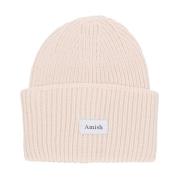 Uldblanding Beanie Creme Hat