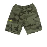 Camo Cargo Shorts Letvægtsbomuld