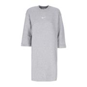 Phoenix Fleece Oversized Sleeve Kjole