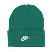 Peak Beanie Hat Malachite/Hvid