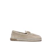 Fritidsstrømpebånd Espadriller Ørken Beige