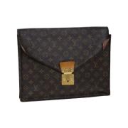 Pre-owned Canvas louis-vuitton-tasker