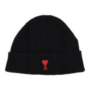 Rød Beanie Hat