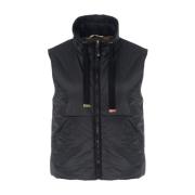 Sort Puffer Vest