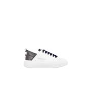 Wembley Woman White Blue Sneakers