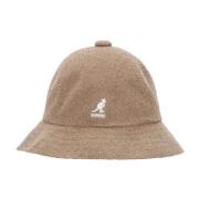 Afslappet Oat Bucket Hat Bermuda Stil