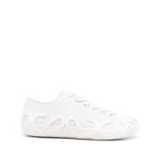 Hvide Low-Top Sneakers