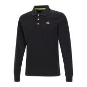 Herre Polo Sweater Sort