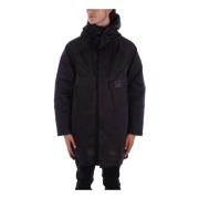 Metropolis Parka Sort Frakke