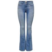 Flared Denim Jeans