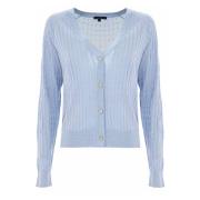 Elegant Cable Strik Cardigan