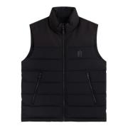 Logo Patch Quilted Vest